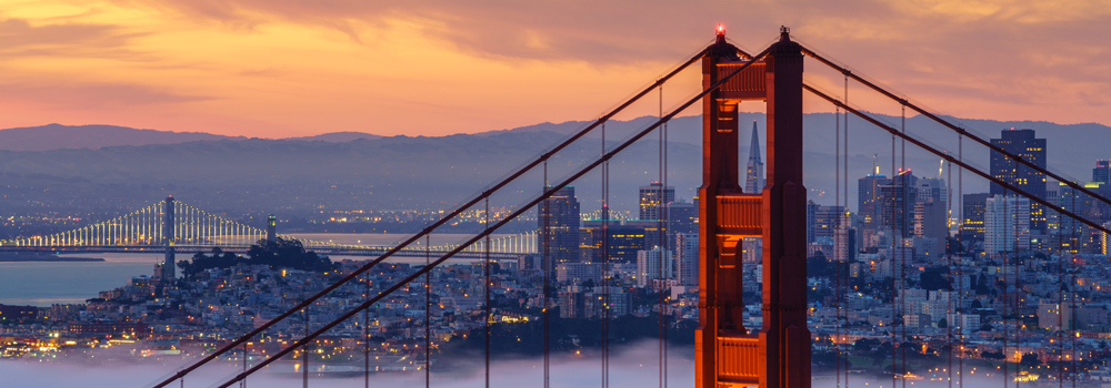 Golden Gate Bridge & Bay Bridge